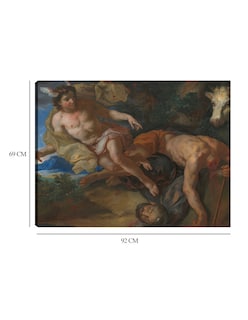 Foto 6 | Cuadro Decorativo - Mercurio Rescata Al Io Disfrazado Después De Decapitar - Johann Michael Rottmayr - 69x92 - Fine A