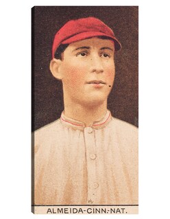 Foto 1 | Cuadro Decorativo - Rafael Almeida, Rojos De Cincinnati, Retrato De Tarjeta De Béisbol- Library Of Congress - 3