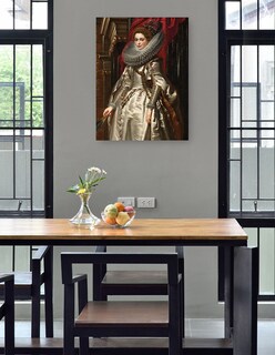 Foto 4 | Cuadro Decorativo - Marchesa Brígida Spinola Doria, 1606- Sir Peter Paul Rubens - Fotografía - 77x102 - Fine Art Tj