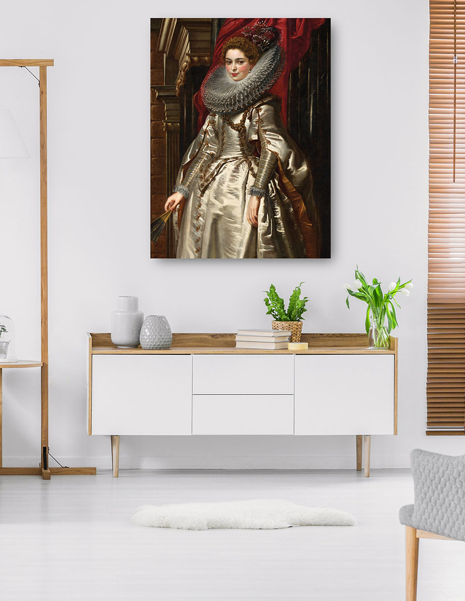 Foto 6 pulgar | Cuadro Decorativo - Marchesa Brígida Spinola Doria, 1606- Sir Peter Paul Rubens - Fotografía - 77x102 - Fine Art Tj