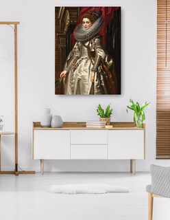 Foto 5 | Cuadro Decorativo - Marchesa Brígida Spinola Doria, 1606- Sir Peter Paul Rubens - Fotografía - 77x102 - Fine Art Tj