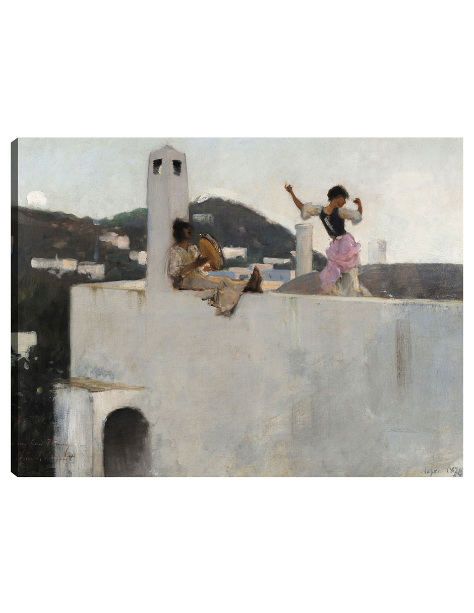 Foto 2 pulgar | Cuadro Decorativo - La Chica Capri En La Azotea (1878)- John Singer Sargent - Fotografía - 46x61-impresión En