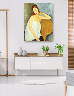 Foto 5 | Cuadro Decorativo - Jeanne Hébuterne (1898-1920) Arte Mural- Amedeo Modigliani - Fotografía - 46x61 - Fine Art Tj