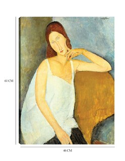 Foto 6 | Cuadro Decorativo - Jeanne Hébuterne (1898-1920) Arte Mural- Amedeo Modigliani - Fotografía - 46x61 - Fine Art Tj