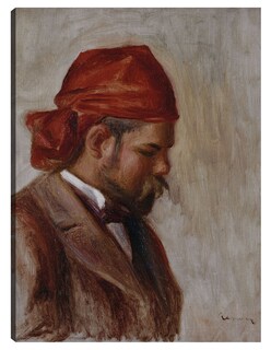 Foto 1 | Cuadro Decorativo - Retrato De Ambroise Vollard Au Foulard Rouge (1899-1906)- Pierre-auguste Renoir - 28x36 - Fine A