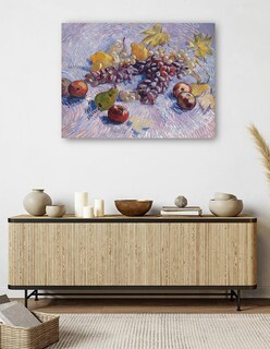 Foto 5 | Cuadro Decorativo - Uvas, Limones, Peras Y Manzanas (1887)- Vincent Van Gogh - Religión - 69x92 -impresión En
