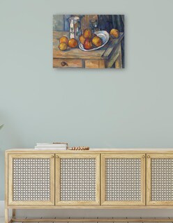 Foto 4 | Cuadro Decorativo - Naturaleza Muerta Con Jarra De Leche Y Fruta (c. 1900)- Paul Cézanne - Religión - 69x92 - Fine Ar