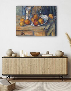 Foto 5 | Cuadro Decorativo - Naturaleza Muerta Con Jarra De Leche Y Fruta (c. 1900)- Paul Cézanne - Religión - 69x92 - Fine Ar
