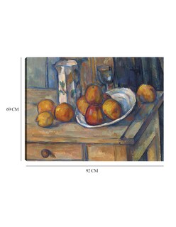 Foto 6 | Cuadro Decorativo - Naturaleza Muerta Con Jarra De Leche Y Fruta (c. 1900)- Paul Cézanne - Religión - 69x92 - Fine Ar