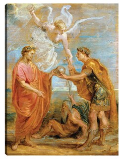 Foto 1 | Cuadro Decorativo - Constancio Nombra A Constantino Como Su Sucesor (1622)- Peter Paul Rubens - Religión - 28x36