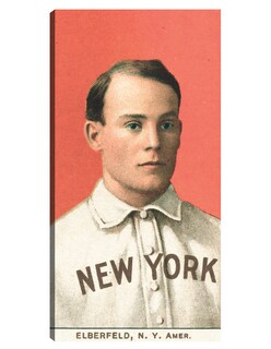 Foto 1 | Cuadro Decorativo - Kid Elberfeld, New York Highlanders, Retrato De Tarjeta De Béisbol- Library Of Congress - 5