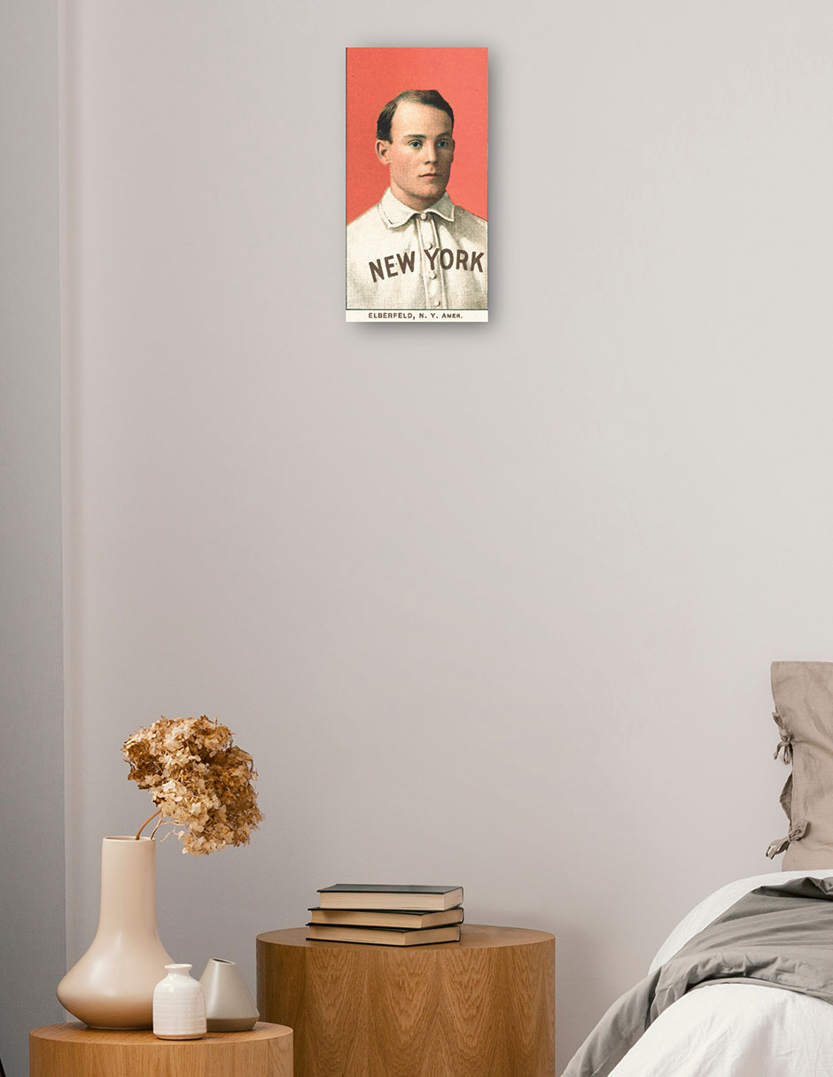 Foto 3 pulgar | Cuadro Decorativo - Kid Elberfeld, New York Highlanders, Retrato De Tarjeta De Béisbol- Library Of Congress - 5