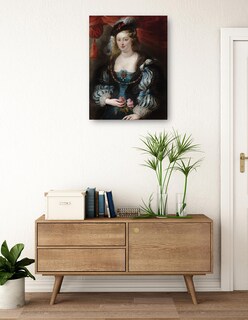 Foto 3 | Cuadro Decorativo - Retrato De Una Mujer Joven (1620 - 1630)- Peter Paul Rubens - Fotografía - 46x61 - Fine Art Tj