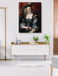 Foto 5 | Cuadro Decorativo - Retrato De Una Mujer Joven (1620 - 1630)- Peter Paul Rubens - Fotografía - 46x61 - Fine Art Tj