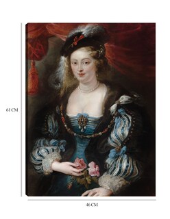 Foto 6 | Cuadro Decorativo - Retrato De Una Mujer Joven (1620 - 1630)- Peter Paul Rubens - Fotografía - 46x61 - Fine Art Tj