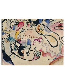 Foto 1 | Cuadro Decorativo - Aquarell Nr. 8 &,#39,etiqueta Jüngster&,#39, (1911)- Wassily Kandinsky - 107x143 - Fine Art T