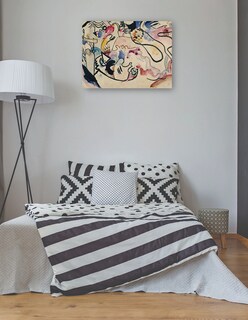 Foto 3 | Cuadro Decorativo - Aquarell Nr. 8 &,#39,etiqueta Jüngster&,#39, (1911)- Wassily Kandinsky - 107x143 - Fine Art T