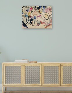 Foto 4 | Cuadro Decorativo - Aquarell Nr. 8 &,#39,etiqueta Jüngster&,#39, (1911)- Wassily Kandinsky - 107x143 - Fine Art T
