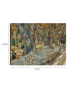 Foto 6 | Cuadro Decorativo - Los Grandes Plátanos (road Menders En Saint-rémy) (1889)- Vincent Van Gogh - Paisaje - 69x92