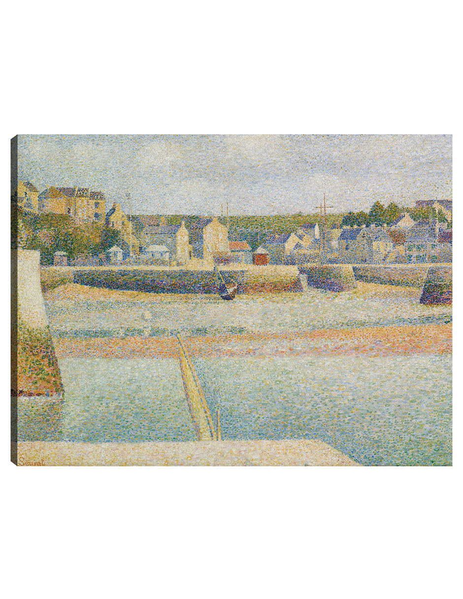 Foto 2 pulgar | Cuadro Decorativo - Port-en-bessin, El Puerto Exterior (marea Baja) (1888)- Georges Seurat - Fotografía - 69x92 -
