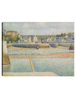 Foto 1 | Cuadro Decorativo - Port-en-bessin, El Puerto Exterior (marea Baja) (1888)- Georges Seurat - Fotografía - 69x92 -