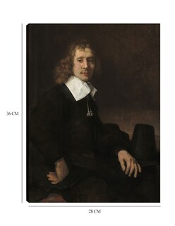 Foto 6 | Cuadro Decorativo - Un Joven Sentado A Una Mesa (posiblemente Govaert Flinck) (c. 1660)- Rembrandt Van Rijn - 28