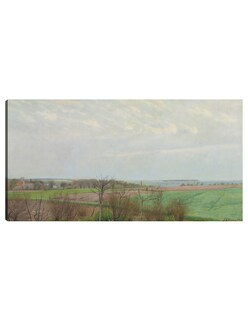 Foto 1 | Cuadro Decorativo - Vista Del Fiordo De Roskilde, Principios De La Primavera (1903)- Laurits Andersen Ring - 34x