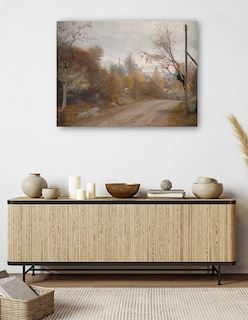 Foto 5 | Cuadro Decorativo - La Carretera De Mogenstrup, Zelanda. Otoño (1888)- Laurits Andersen Ring - Religión - 46x61 -