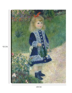 Foto 6 | Cuadro Decorativo - Una Niña Con Una Regadera (1876)- Pierre-auguste Renoir - Fotografía - 69x92 - Fine Art Tj