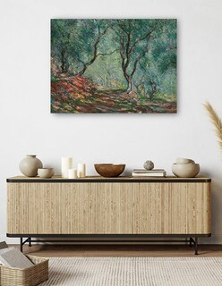 Foto 5 | Cuadro Decorativo - Bosque De Oliviers En El Jardín Moreno (1884)- Claude Monet - Paisaje - 69x92 - Fine Art Tj