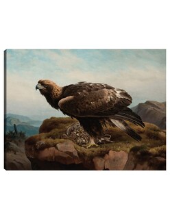 Foto 1 | Cuadro Decorativo - Águila Real Al Borde De Un Acantilado (1880)- Ferdinand Von Wright - Religión - 69x92 - Fine Art Tj