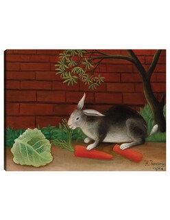 Foto 1 | Cuadro Decorativo - La Comida Del Conejo (le Repas Du Lapin) (1908)- Henri Rousseau - Abstracto - 77x102 - Fine Art Tj