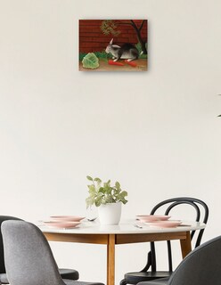 Foto 2 | Cuadro Decorativo - La Comida Del Conejo (le Repas Du Lapin) (1908)- Henri Rousseau - Abstracto - 77x102 - Fine Art Tj