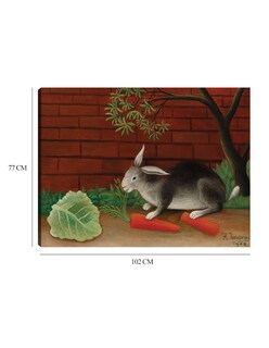 Foto 6 | Cuadro Decorativo - La Comida Del Conejo (le Repas Du Lapin) (1908)- Henri Rousseau - Abstracto - 77x102 - Fine Art Tj
