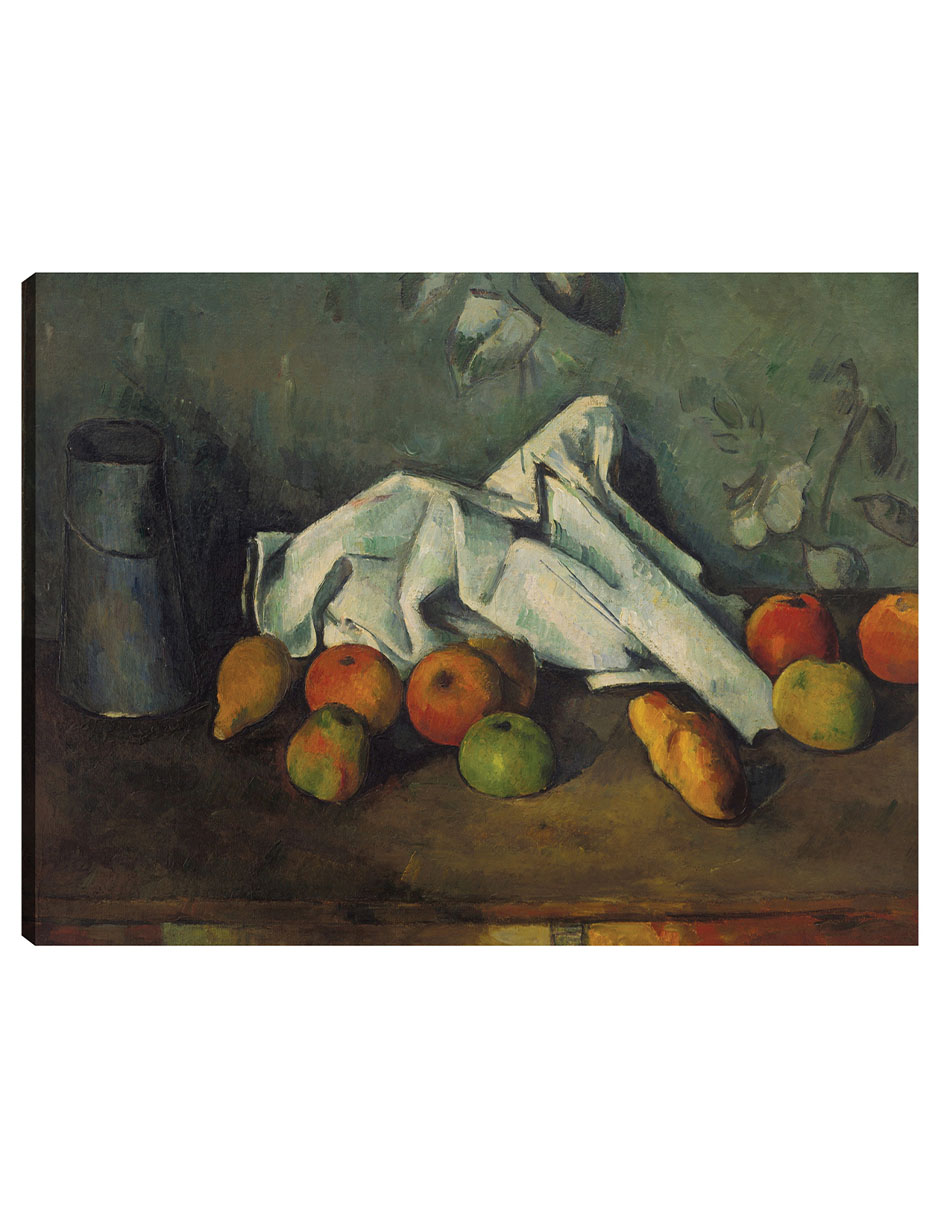 Foto 2 pulgar | Cuadro Decorativo - Lata De Leche Y Manzanas (de 1879 A 1880)- Paul Cézanne - Religión - 28x36 - Impresión En