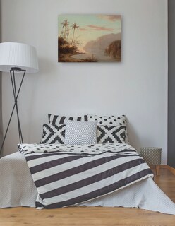 Foto 3 | Cuadro Decorativo - Un Arroyo En St. Thomas (islas Vírgenes) 1856- Camille Pissarro - 69x92 - Impresión En Lien