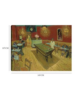 Foto 6 | Cuadro Decorativo - Le Café De Nuit (el Café Nocturno) (1888)- Vincent Van Gogh - Ciudades - 107x143 - Fine Art Tj
