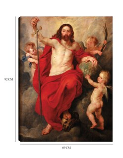 Foto 6 | Cuadro Decorativo - Cristo Triunfando Sobre La Muerte Y El Pecado (hacia 1615-1616)- Peter Paul Rubens - 69x92 - Fin