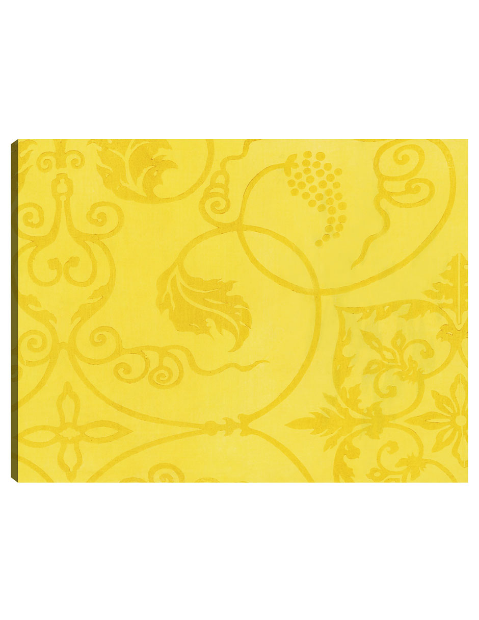 Foto 2 pulgar | Cuadro Decorativo - Grabado En Madera Original Vintage Japonés -amarillo- Taguchi Tomoki - Abstracto - 77x102 - Fine