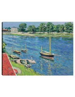 Foto 1 | Cuadro Decorativo - La Sena En Argenteuil, Bateaux Au Mouillage (1883)- Gustave Caillebotte - Religión - 69x92 - Fi