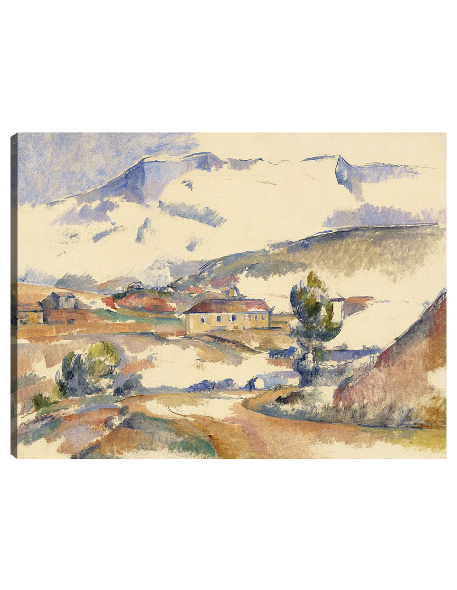Foto 1 | Cuadro Decorativo - Montaña Sainte-victoire, Cerca De Gardanne (c. 1887)- Paul Cézanne - Religión - 69x92 - Fine Art T