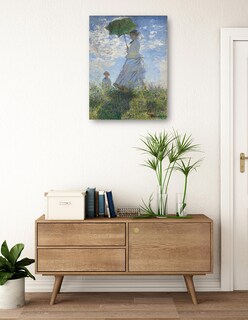 Foto 3 | Cuadro Decorativo - Mujer Con Sombrilla – Madame Monet Y Su Hijo (1875)- Claude Monet - Fotografía - 28x36 - Fine Art