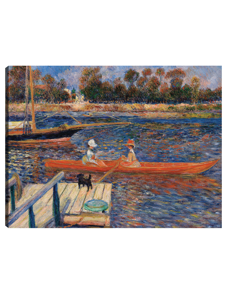 Foto 2 pulgar | Cuadro Decorativo - El Sena En Argenteuil (la Seine Ã Argenteuil) (1888)- Pierre-auguste Renoir - Paisaje - 46x6