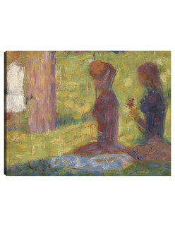 Foto 1 | Cuadro Decorativo - Estudio De Figuras De La Grande Jatte (1884-1885)- Georges Seurat - Fotografía - 69x92 - Fine Art T