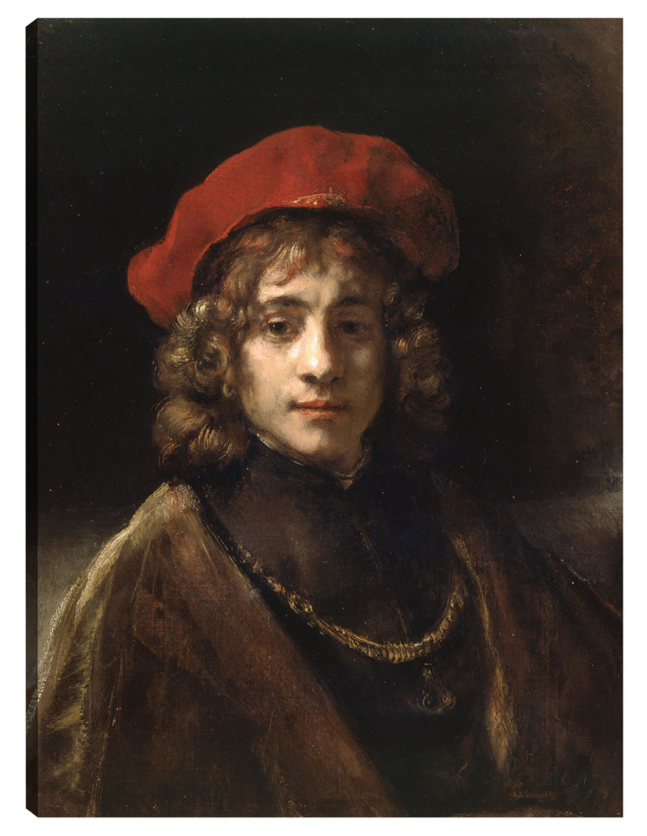 Foto 2 pulgar | Cuadro Decorativo - Tito, El Hijo Del Artista (c. 1657)- Rembrandt Van Rijn - Fotografía - 77x102 - Fine Art Tj