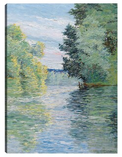 Foto 1 | Cuadro Decorativo - El Pequeño Brazo Del Sena En Argenteuil (1890)- Gustave Caillebotte - Paisaje - 28x36 - Fine Art Tj