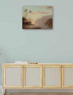 Foto 4 | Cuadro Decorativo - Un Arroyo En St. Thomas (islas Vírgenes) 1856- Camille Pissarro - Paisaje - 28x36 - Fine Art Tj