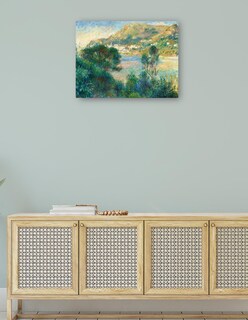 Foto 4 | Cuadro Decorativo - Vista De Montecarlo Desde Cap Martin- Pierre-auguste Renoir - Religión - 77x102 - Fine Art Tj