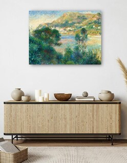 Foto 5 | Cuadro Decorativo - Vista De Montecarlo Desde Cap Martin- Pierre-auguste Renoir - Religión - 77x102 - Fine Art Tj