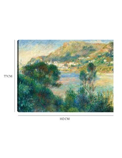 Foto 6 | Cuadro Decorativo - Vista De Montecarlo Desde Cap Martin- Pierre-auguste Renoir - Religión - 77x102 - Fine Art Tj